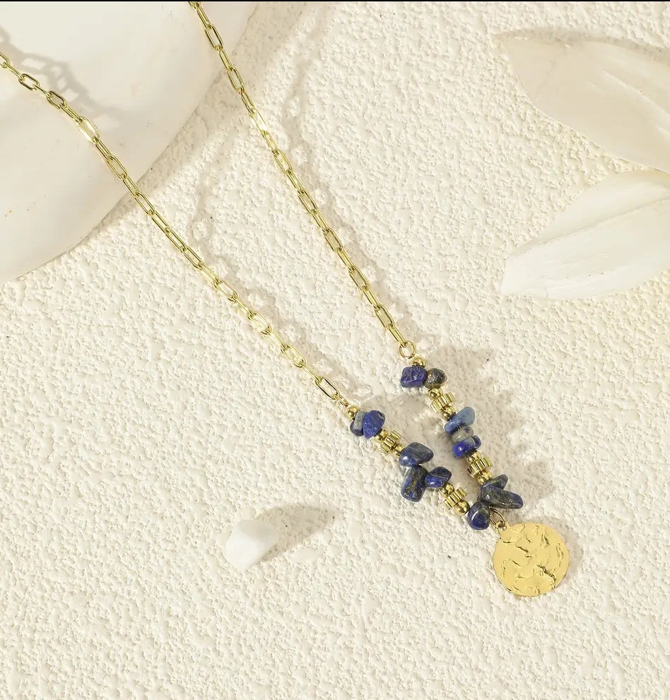 Collier Lapis Lazuli Louma